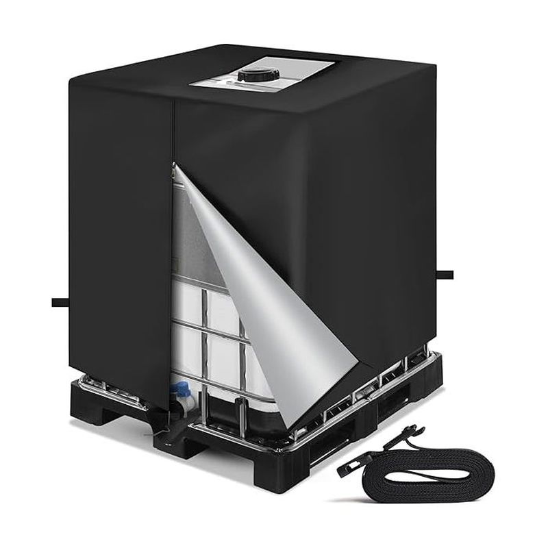 Poweka Bache de réservoir d'eau, Bache pour Cuve 1000 L IBC
