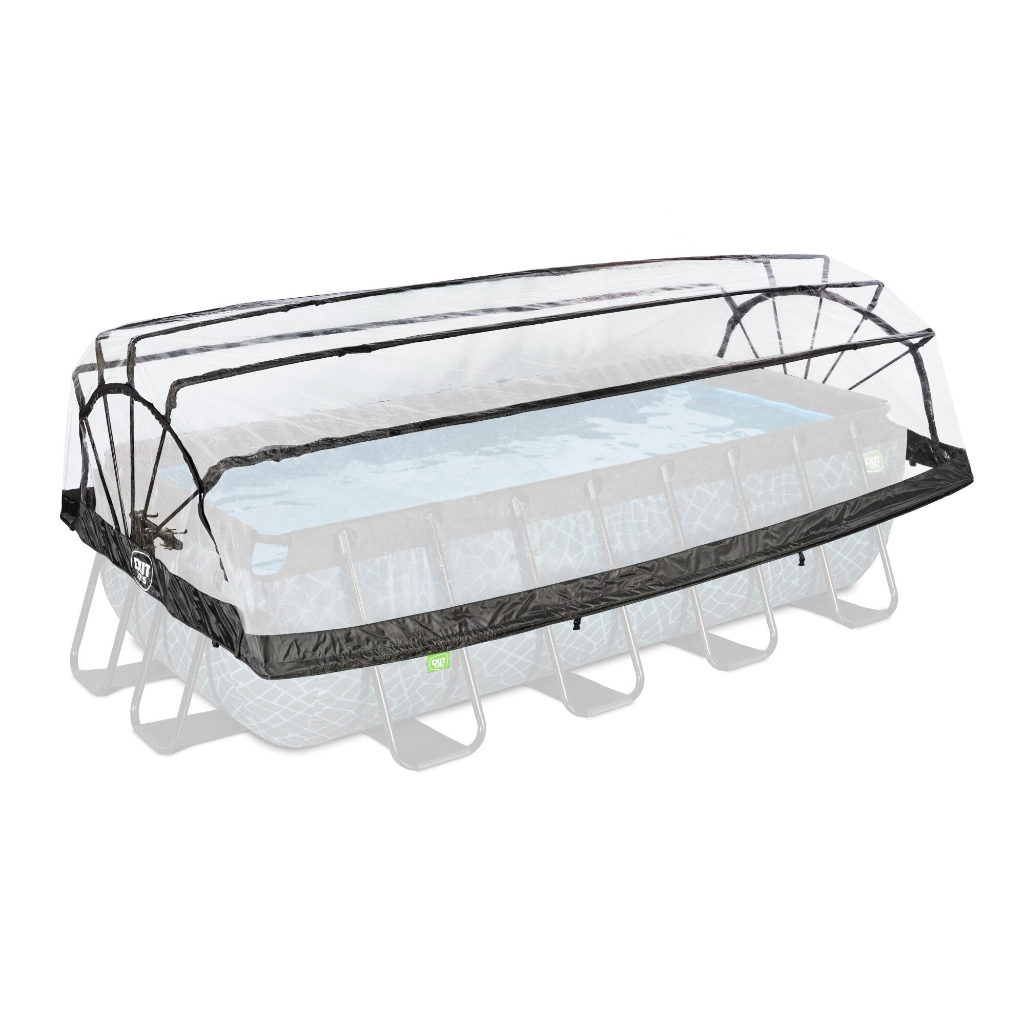 Générique Dôme de Piscine Noir 546 x 516 x 250 cm,Maison & Jardin,Piscine & Spa,Accessoires pour piscines & spas,Bâches de piscines & Tapis de Sol, 42001130