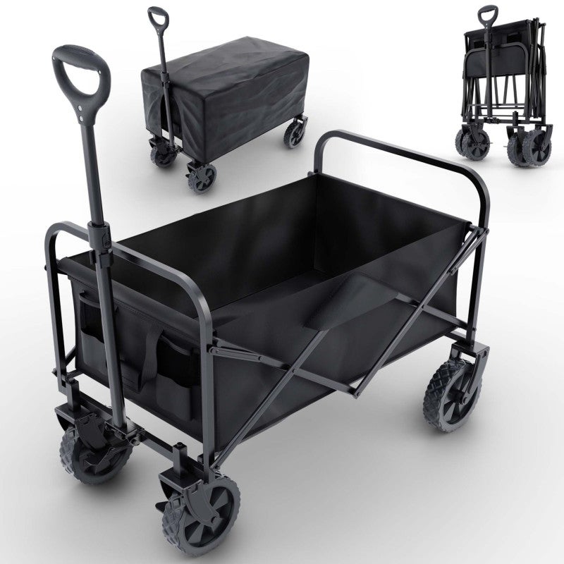 Sekey Charrette de Transport Pliable Chariot de Plage Chariot de Jardin