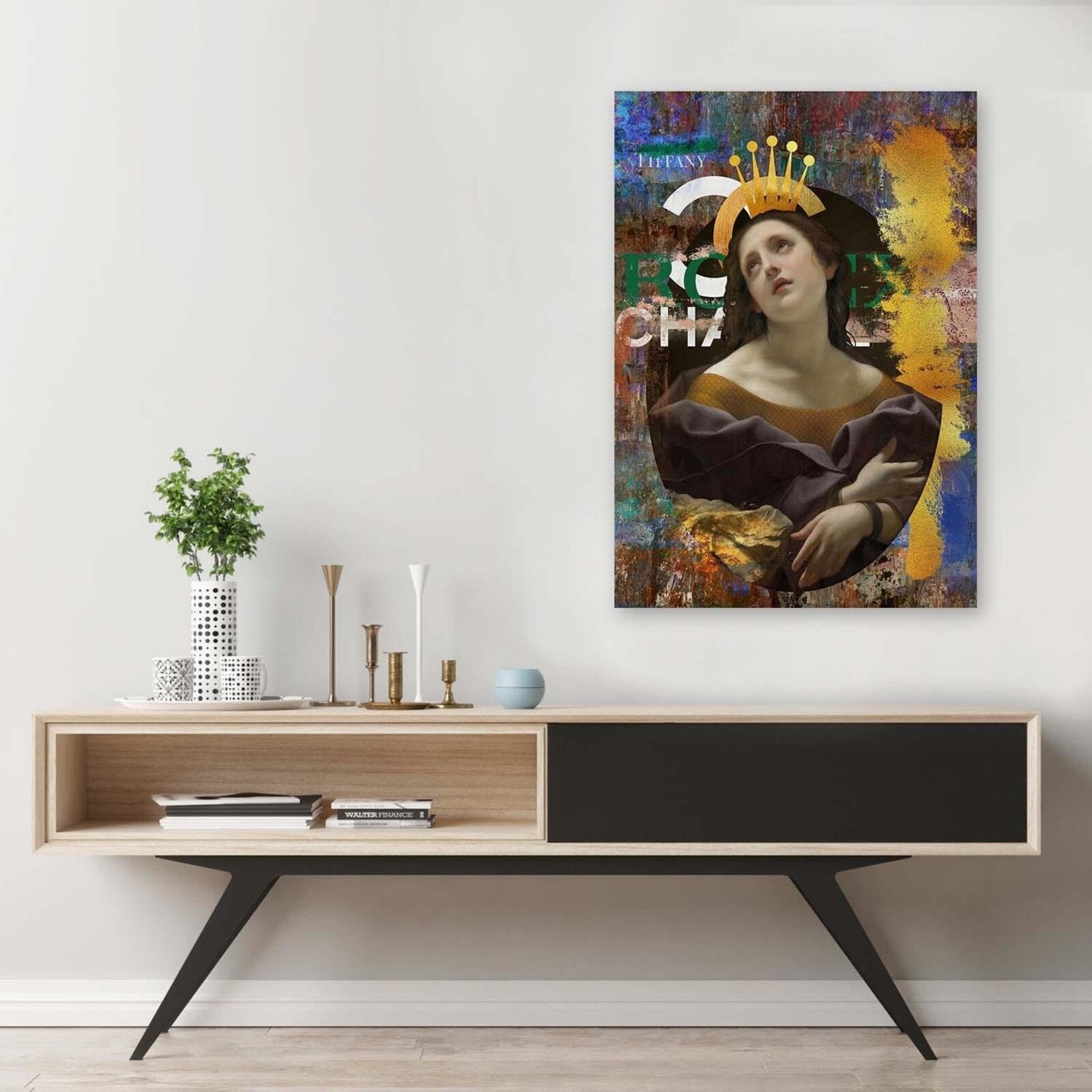 Tableau décor d'image d'oeuvre de mode xxl - 40 x 60 cm - 3