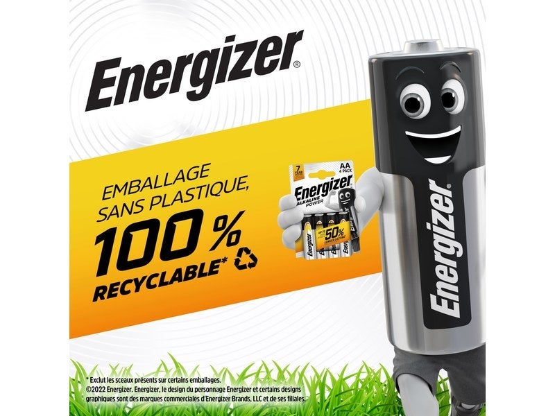 Confezione da 16 batterie alcaline lr6 aa Power, ENERGIZER - 3