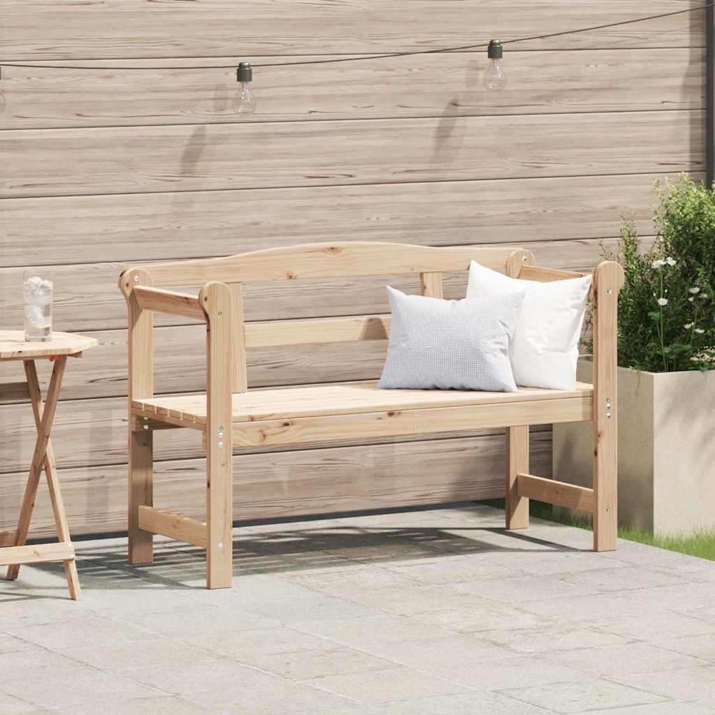 Panca Pieghevole Da Giardino In Legno E Metallo Stagecaptain - Lunghezza 119 Cm - Per Esterno, Campeggio, Giardino