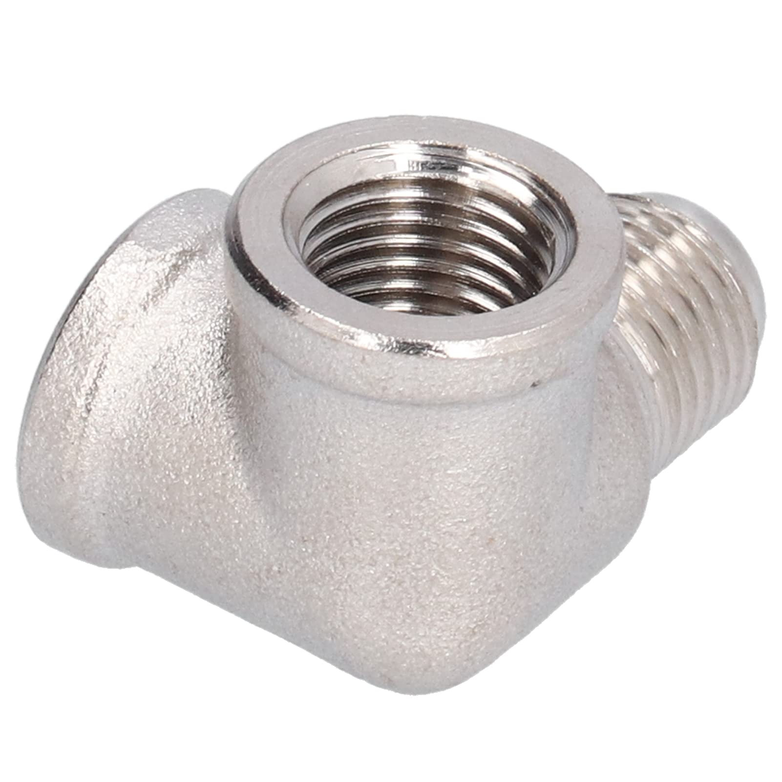 Raccord de tuyau en T en laiton oblique Connecteur pneumatique à 3 voies Accessoires pour compresseur d'air à onduleur - 6