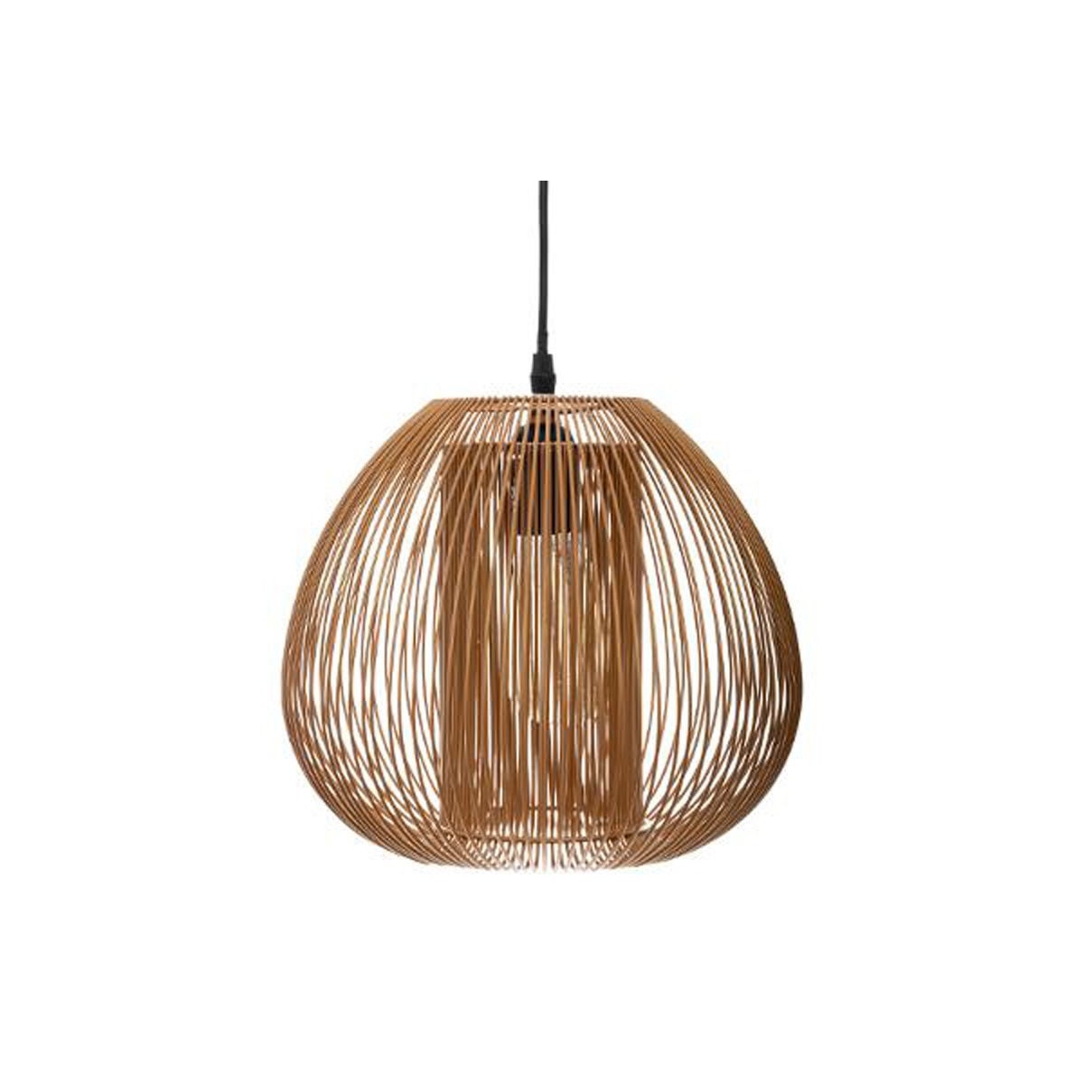 Lampa wisząca Noda miedziana 28cm loft industrial