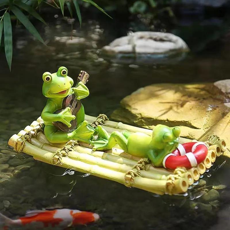 Happyyami Lot de 15 mini grenouilles décoratives en résine pour aquarium, toucher confortable, idéal pour la décoration Happyyami Lot de 15 mini grenouilles décoratives en résine pour aquarium, toucher confortable, idéal pour la décoration