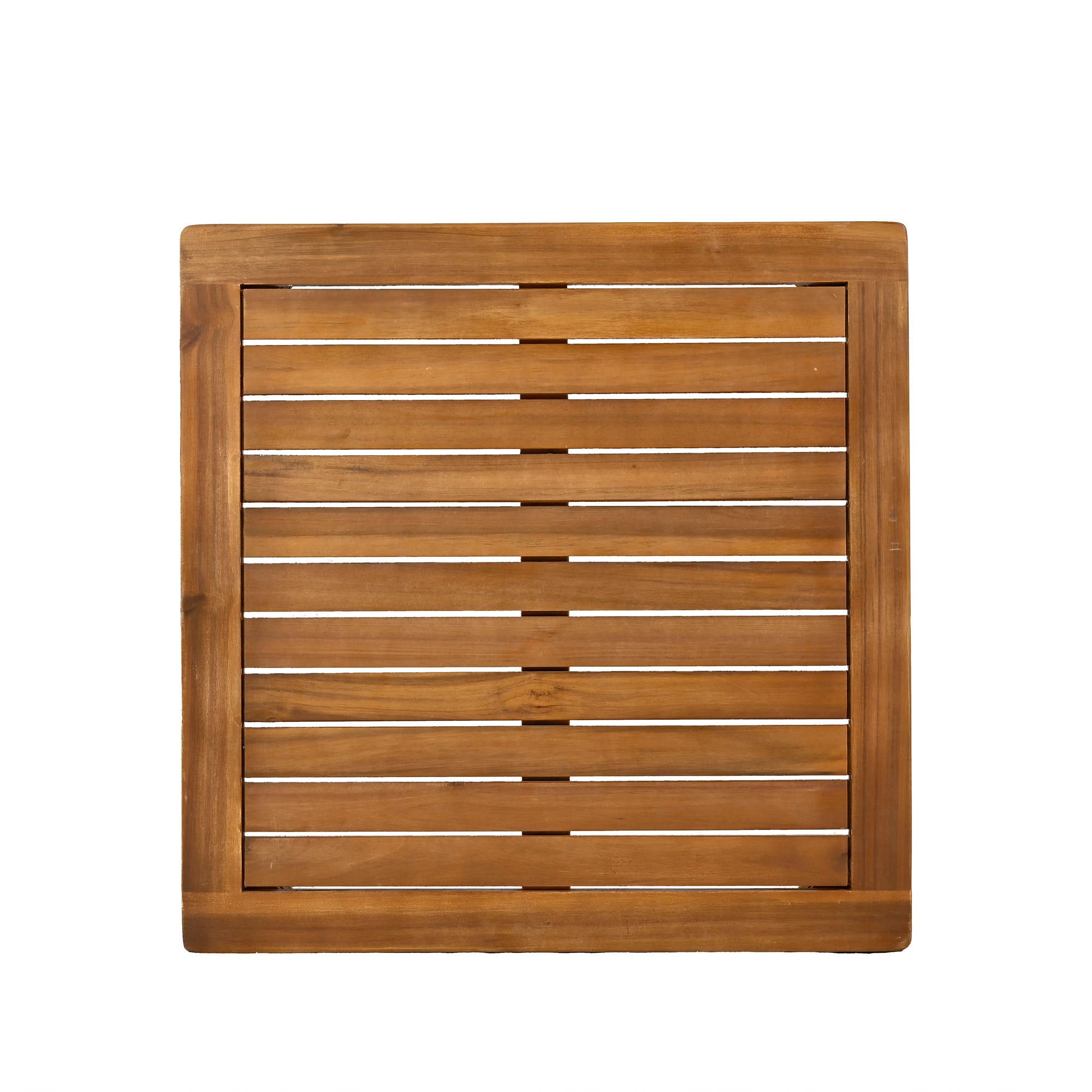 Ensemble de salon de jardin 5 places, canapé d'angle + table basse, structure en acacia, en corde tressée, gris - 8