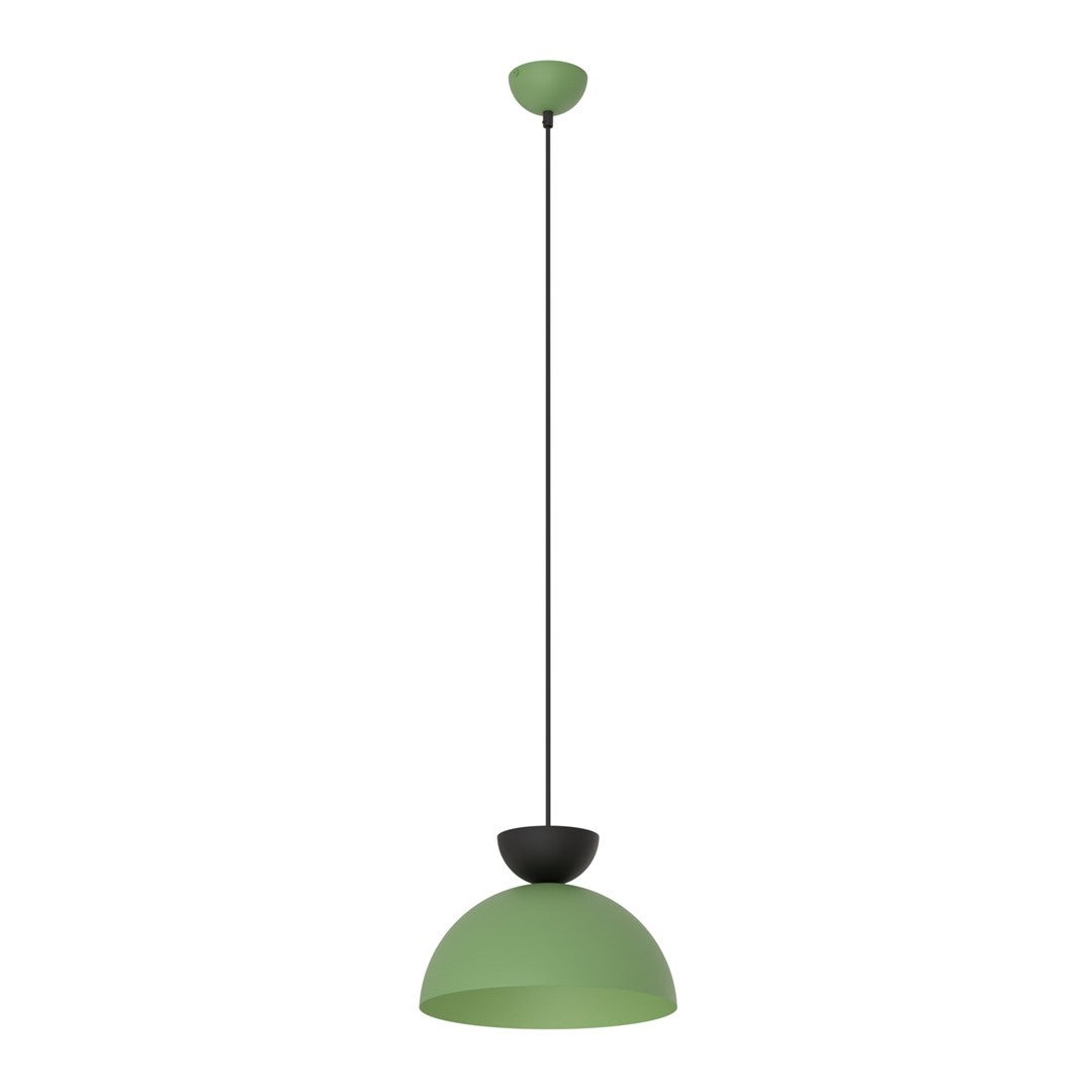 Lampa wisząca LUNARO zielono-czarna 1xGX53x10W metal wym:140x30x30cm IP20 Emibig