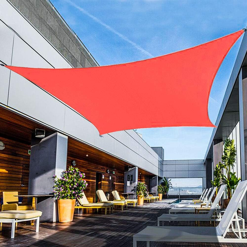 Toldo Vela Rectangular Beige 2x5 M De HDPE – 90% Protección UV, Impermeable Y Transpirable Para Terraza, Jardín O Balcón