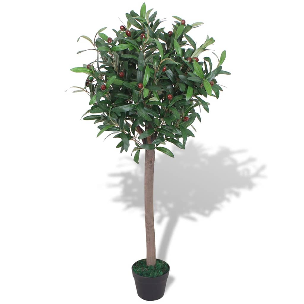 Sztuczne drzewko laurowe z doniczką, 120 cm, zielone vidaXL