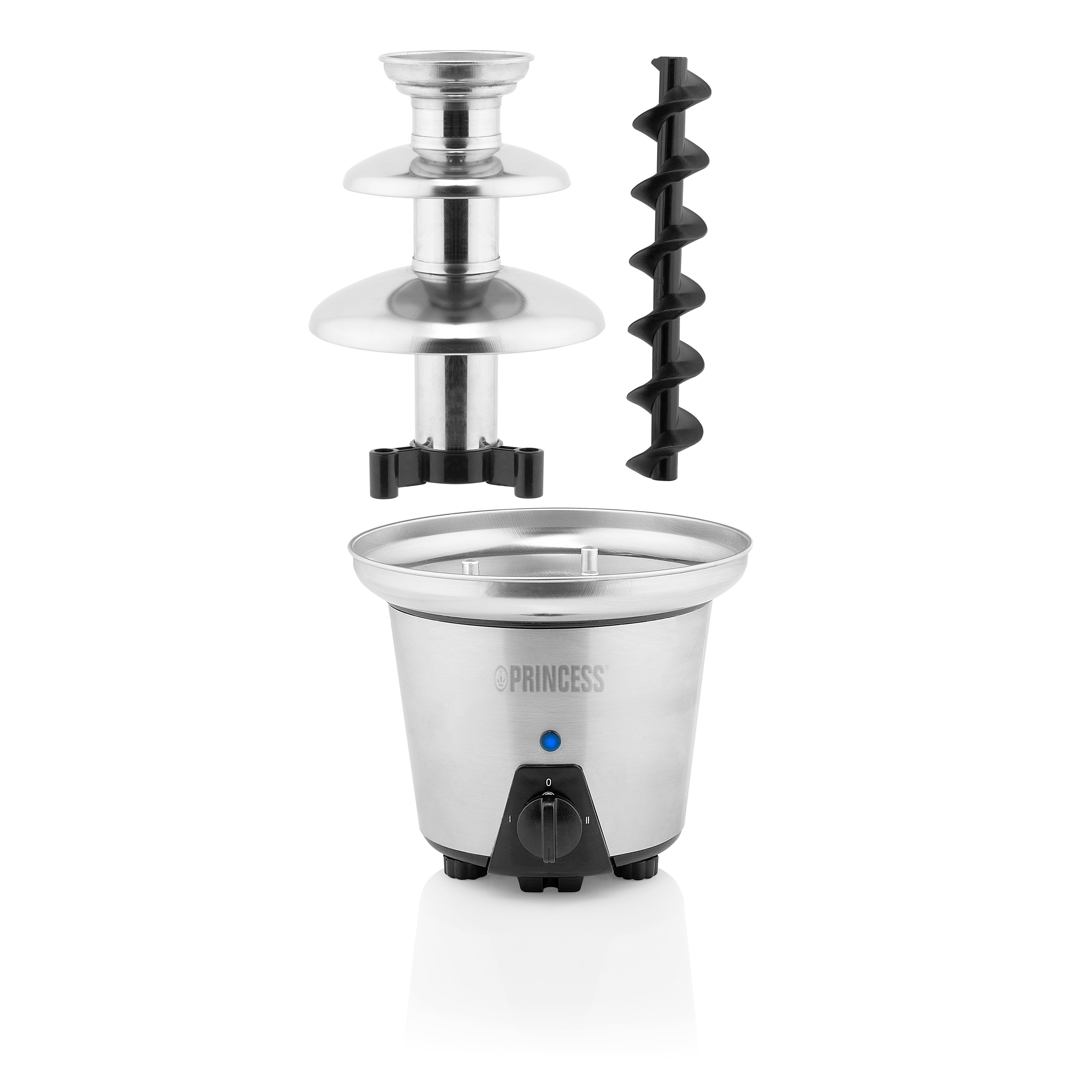 Fontaine au chocolat XL 90 W Argenté Princess - 8