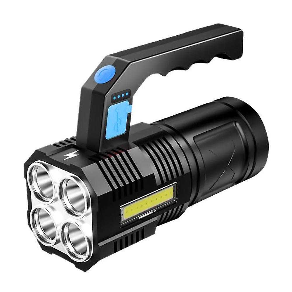 Wielofunkcyjny reflektor, przenośne światło, ładowarka USB, światło boczne, mocna latarka