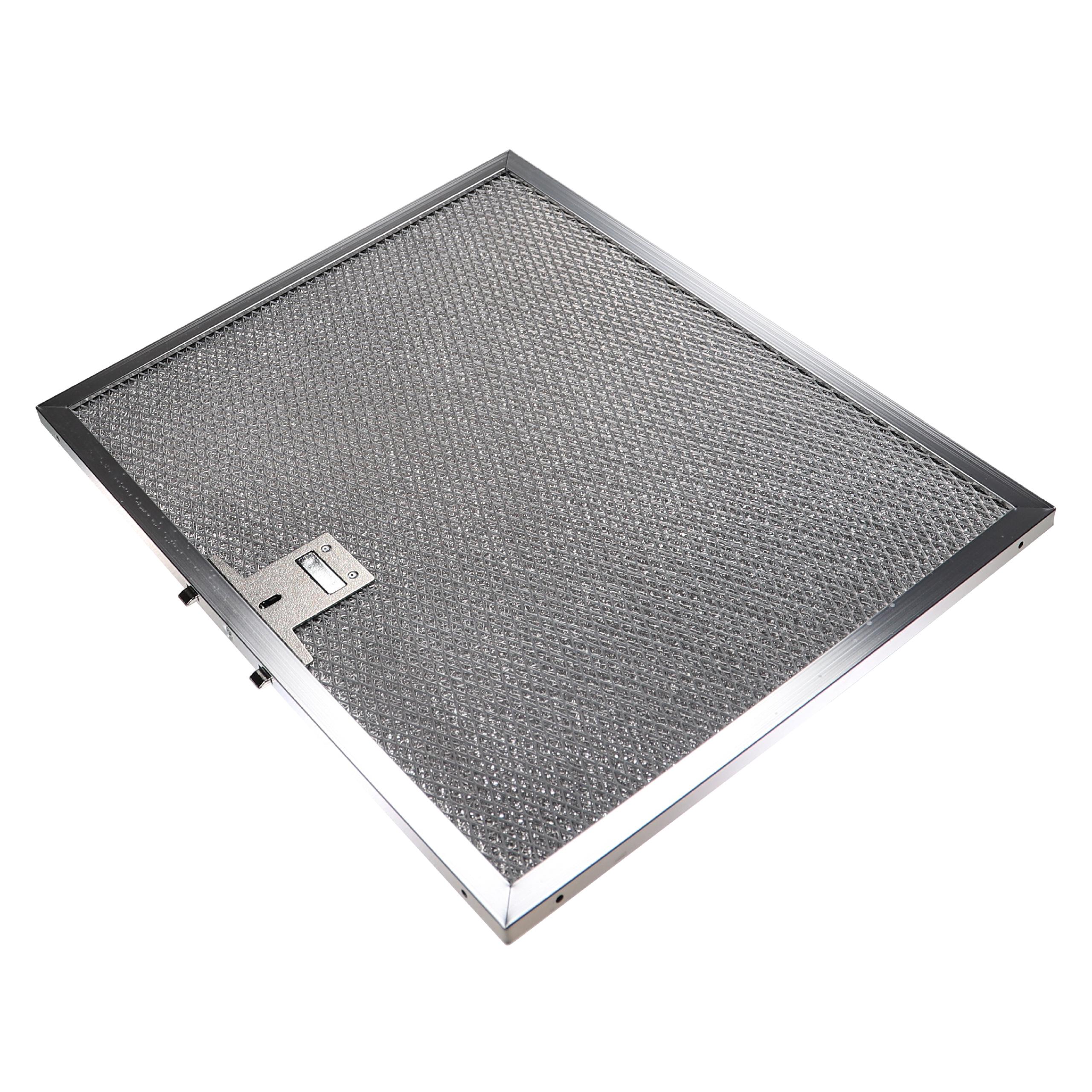 vhbw Filtre anti-graisse compatible avec Alapure MFR032 hotte de cuisine, métal - 7