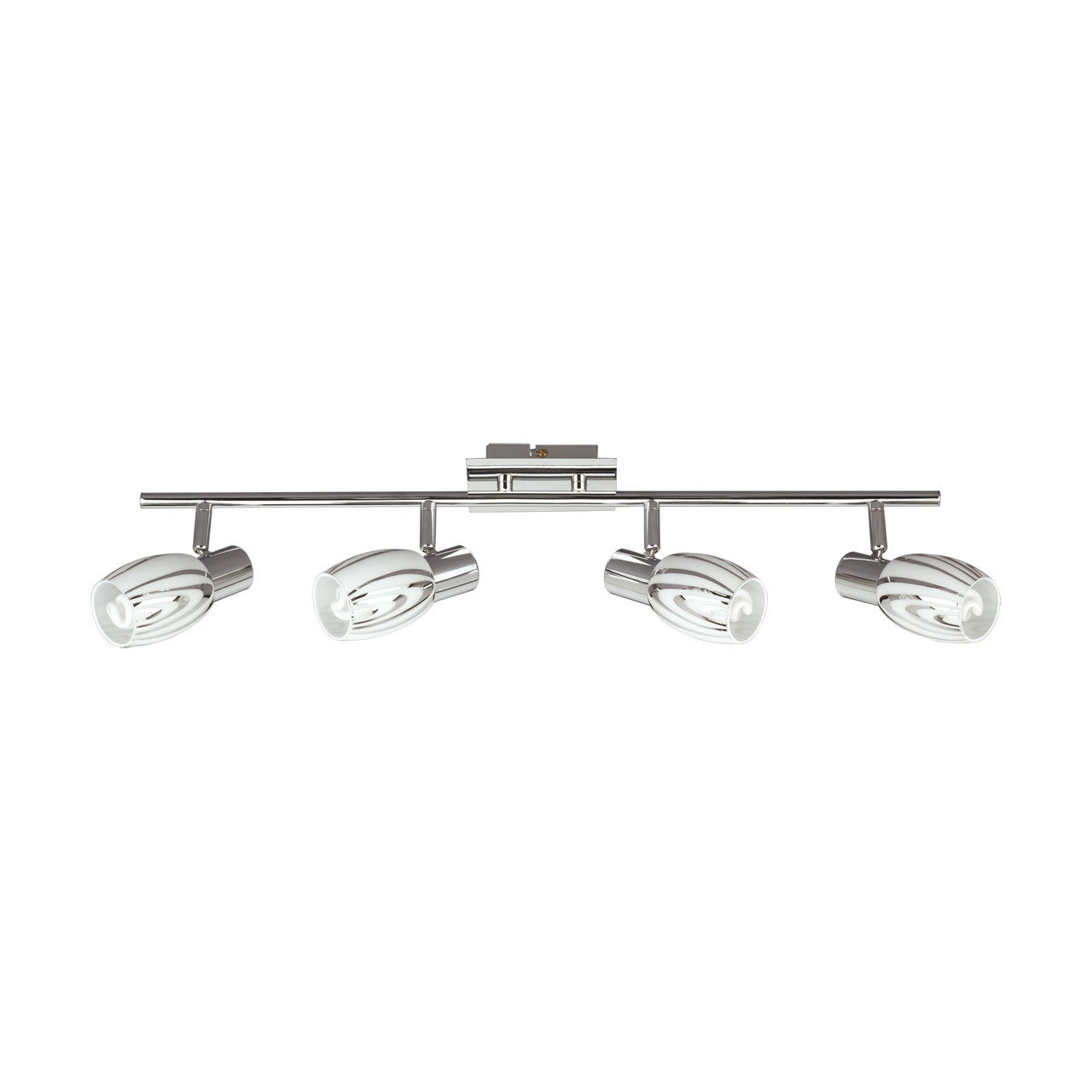 Lampa sufitowa wisząca Panterka chromowana 4xE14x9W nowoczesna wym: 19 x 64,5 x 8 cm szkło Struhm