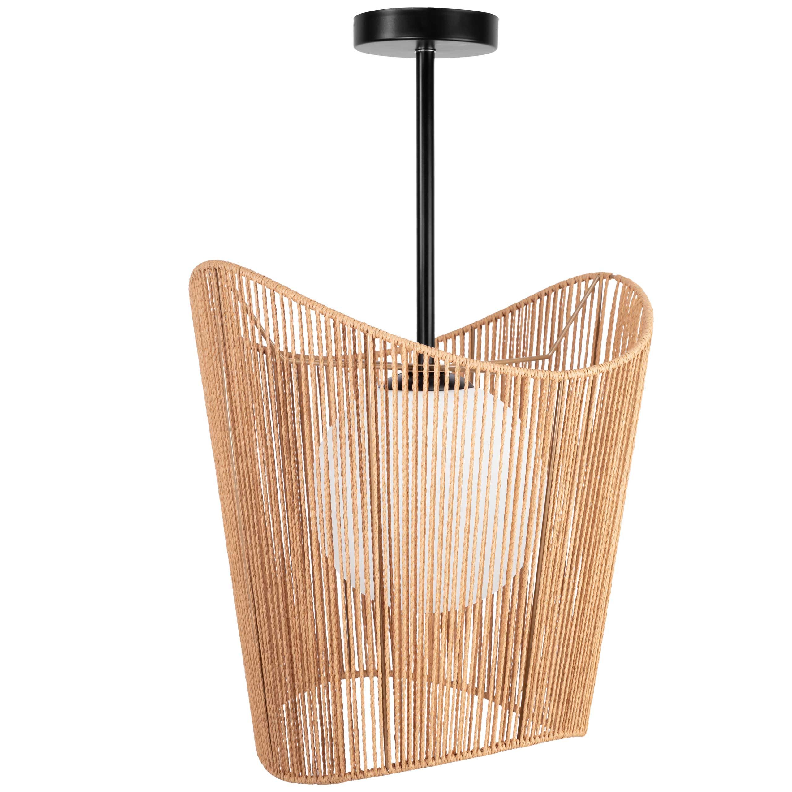 Lampa Sufitowa Toolight App1588-1Cp Boho Beżowy