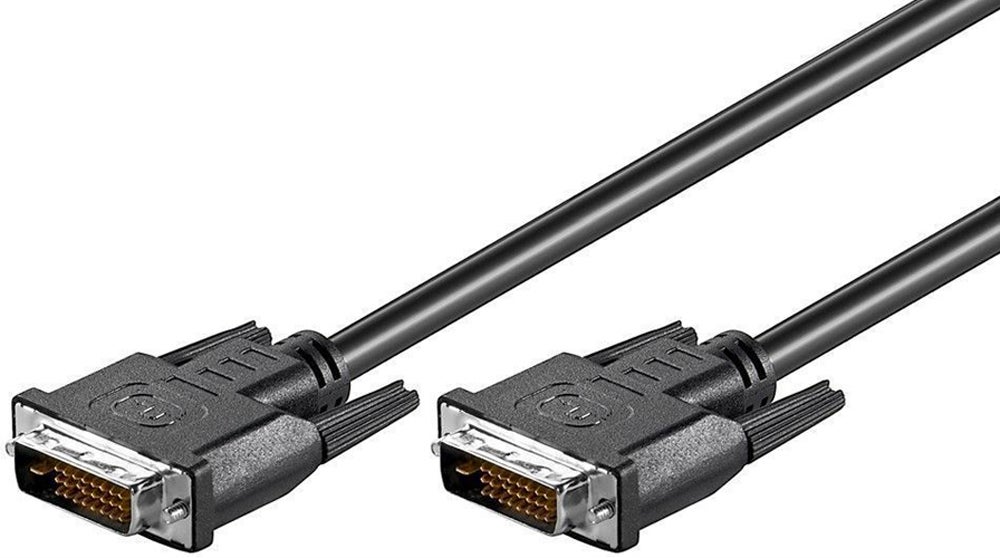 Câble DisplayPort Vers DVI 1,8m - Connecteur Doré - Compatible PC Lenovo, Dell, HP, ASUS