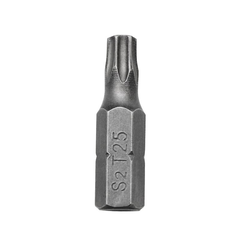 5 x bity standardowe 25 mm TORX T25 Podstawowe zastosowanie 120220 (1/4 '', ISO 1173, C 6.3)