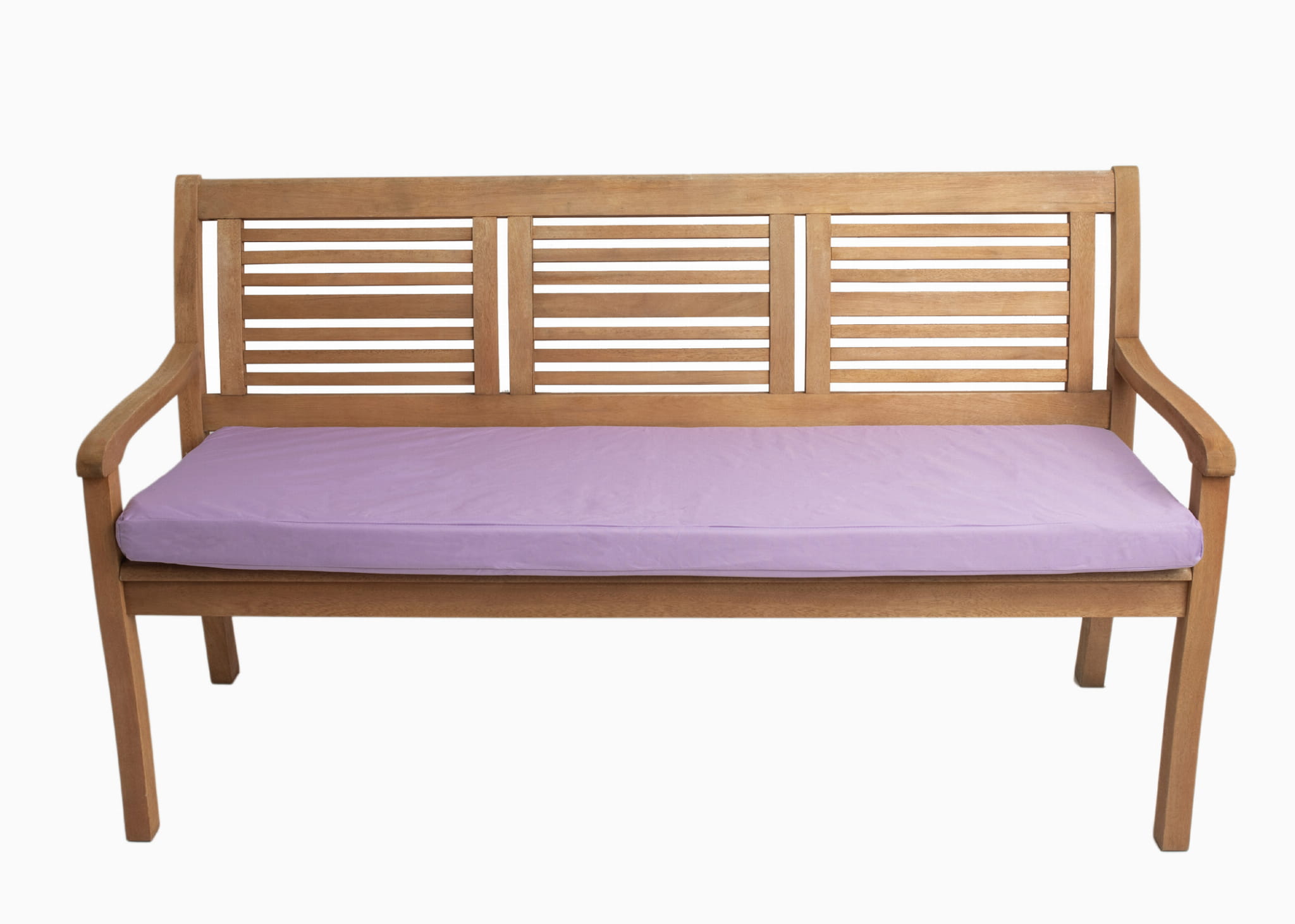Cojín para banco de jardín 140x60x7cm asiento, cojín para columpio de jardín, cojín de asiento plano, cojín exterior de jardín morado claro