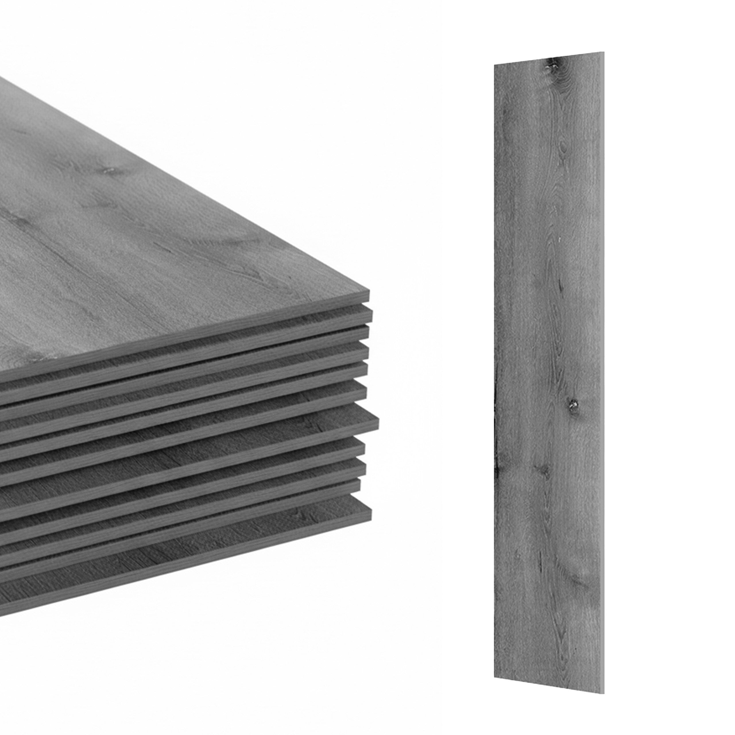 Relaxdays PVC Bodenbelag selbstklebend, 5m²/36 Stück