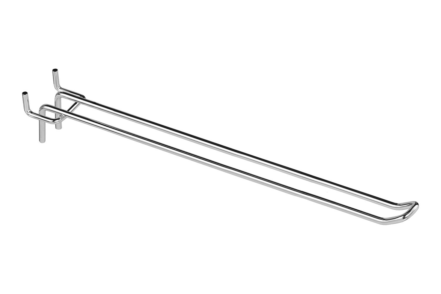 Zawieszka podwójna europerforowana 20cm fi4 srebrny KTD