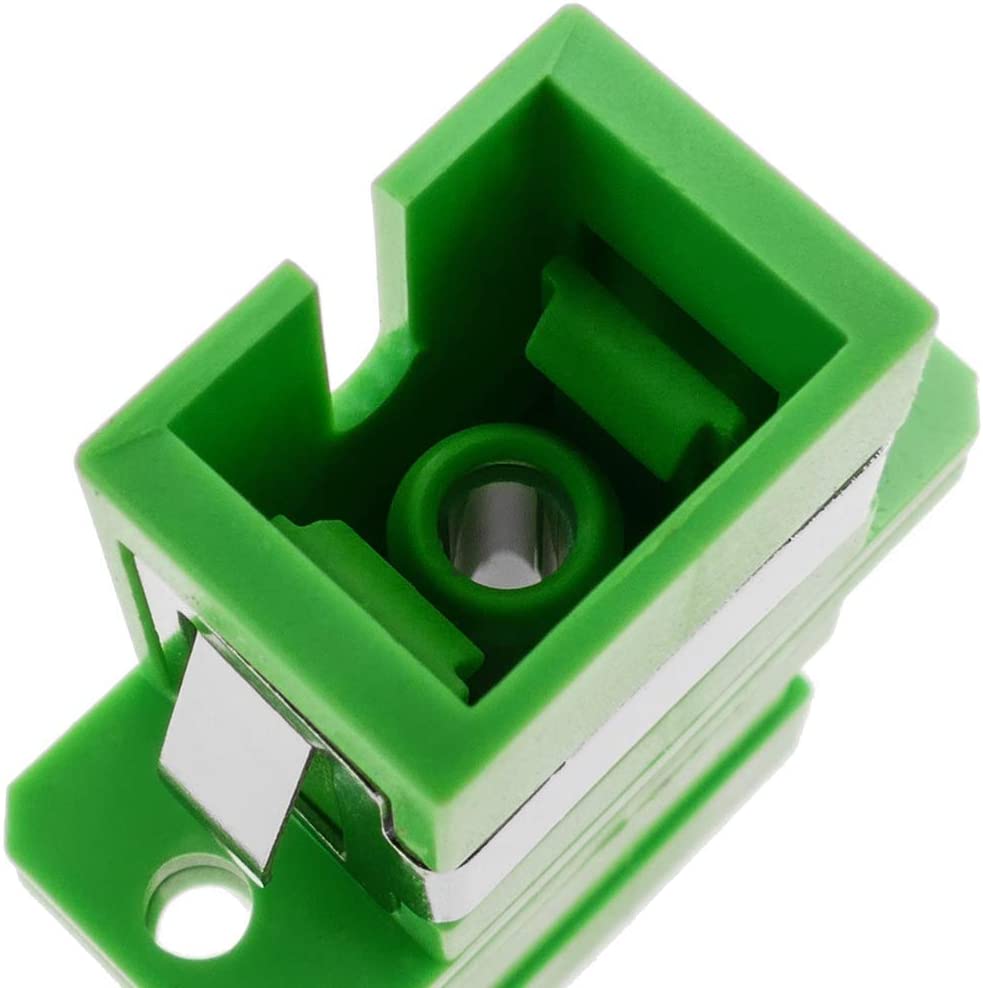 Elfcam - Adaptateur/Coupleur pour Fibres optiques SC/APC Monomode Simplex, Télévision, Lot de 1 - 3