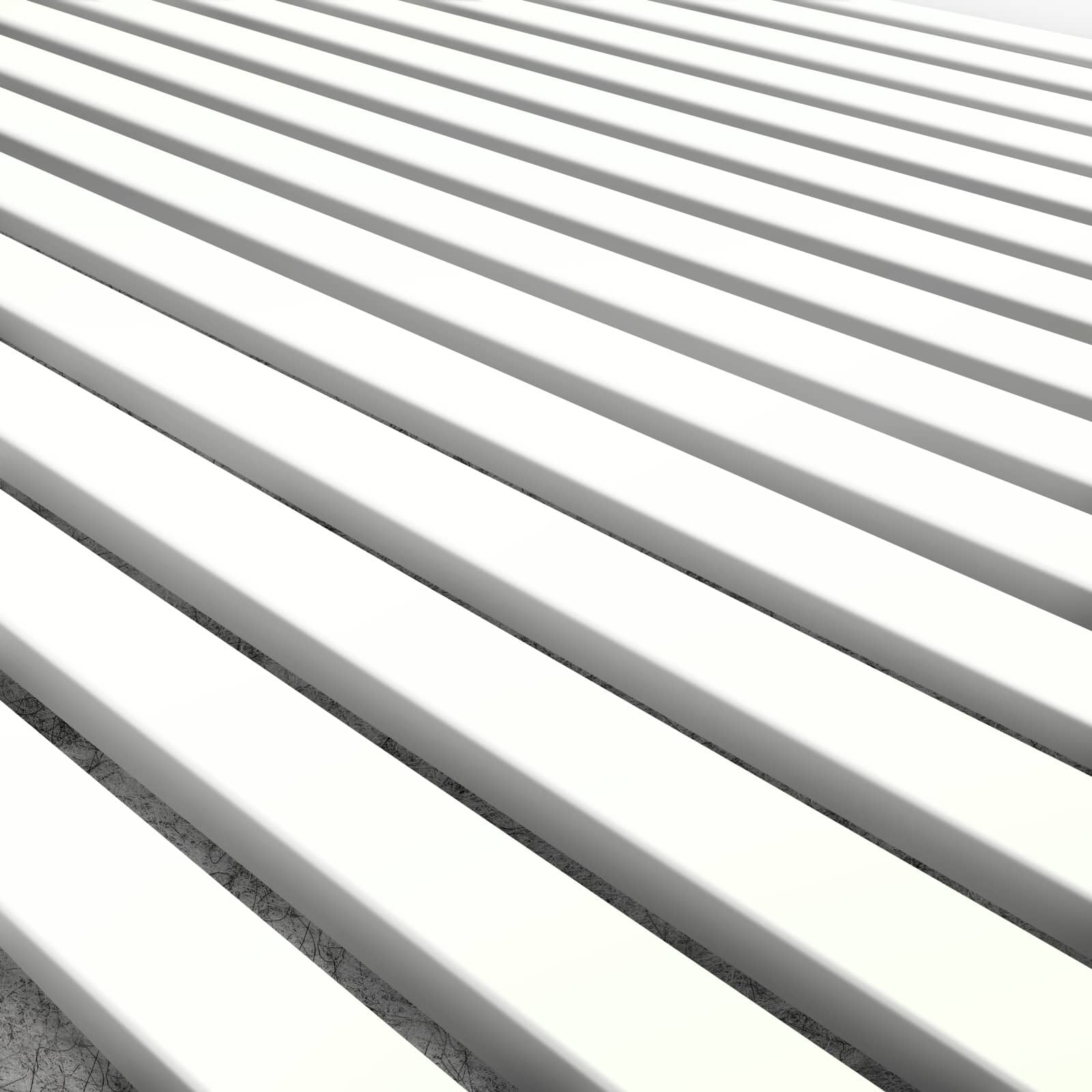 Panneau tasseaux acoustique 240×60 cm – Snow | AKUPANEL BY WOODMONDO - 2