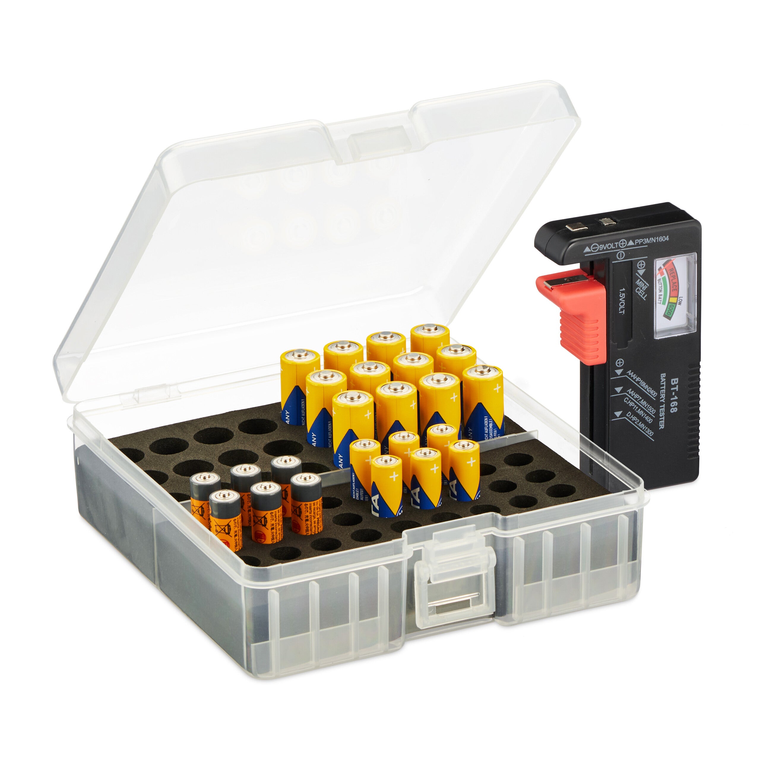 Organisateur de boîte de rangement transparente à 28 grilles | Leroy Merlin