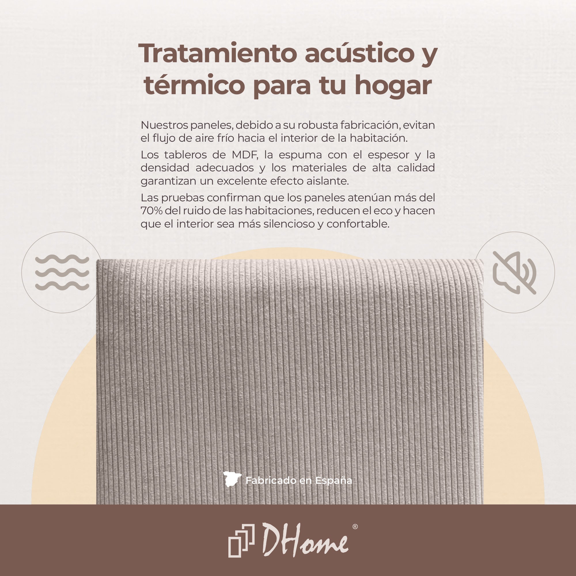 DHOME Pannelli Imbottiti in Velluto Premium Autoadesivi per Parete Acustici Assorbenti Protezione Impatti Testiere (Verde Foresta, 60x20cm) - 4