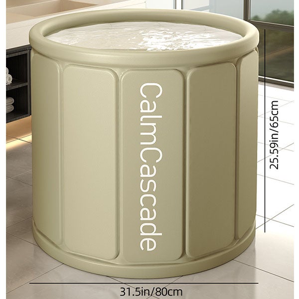 Bañera rosa, bañera plegable para adultos/niños, bidé, bañera de natación, bañera de cuerpo completo, no requiere instalación - 2