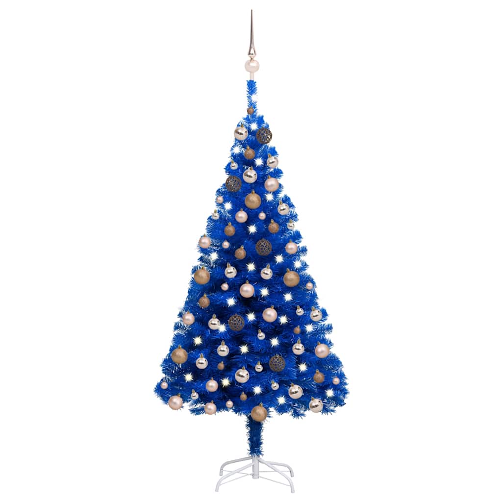 VidaXL Albero Di Natale Artificiale Con Neve Floccata 120 Cm – Rami In PVC E PE, Base In Acciaio