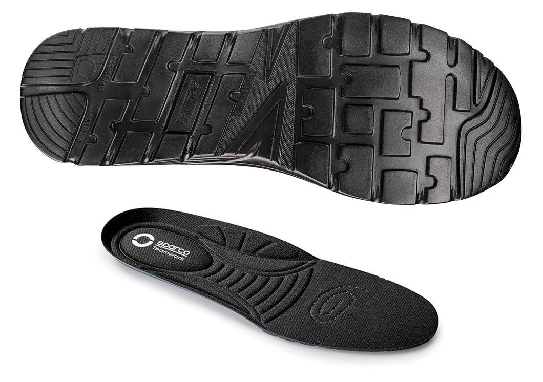 Chaussure de sécurité s24 sparco pratice - noir vert - taille 42 - 07517 - 6
