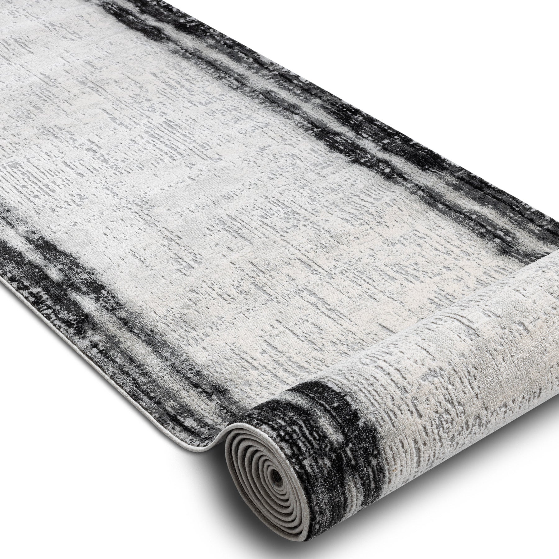 Tapis de couloir TULS 51235 moderne, anthracite 90 cm 90x880 cm - 2
