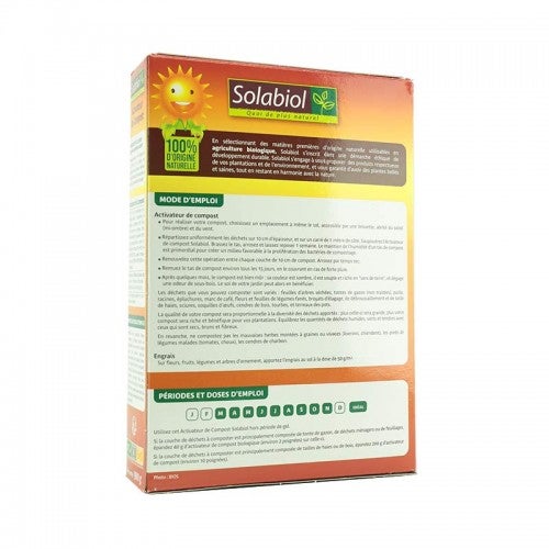 Activador de Compost Natural Solabiol - 900 g - Listo para Usar - 2