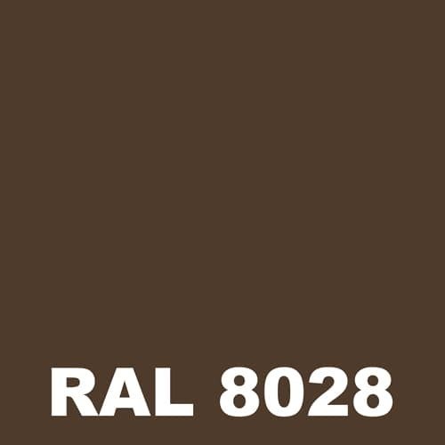 Peinture Sol Atelier - Metaltop - Brun terre - RAL 8028 - Pot 5L - 2