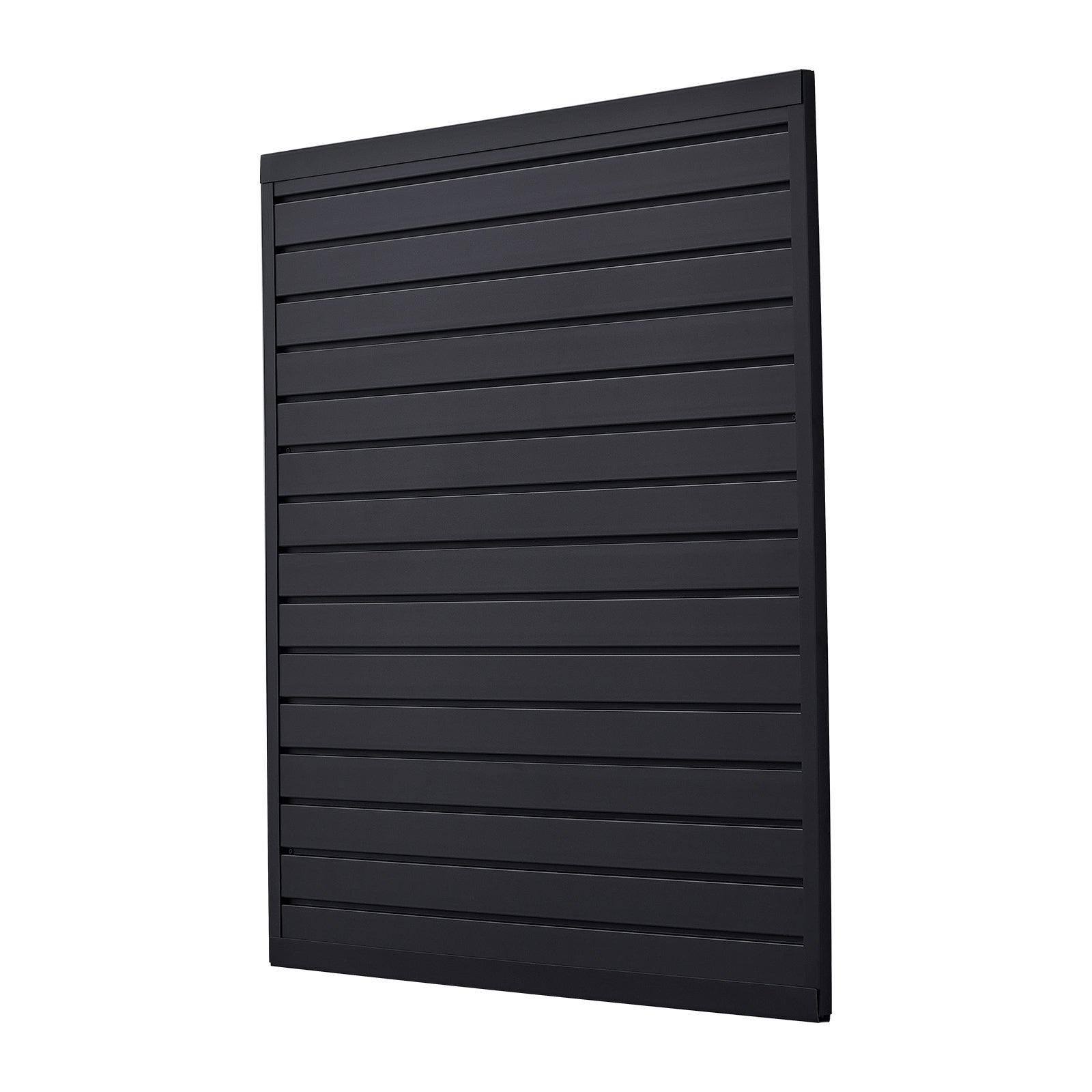 Panneau à Lattes Mural Garage,VEVOR 1230 x 1235 mm,Panneau Rangement Outils PVC avec Conception Modulaire,Porte-outils Mural pour Affichage,Noir - 9