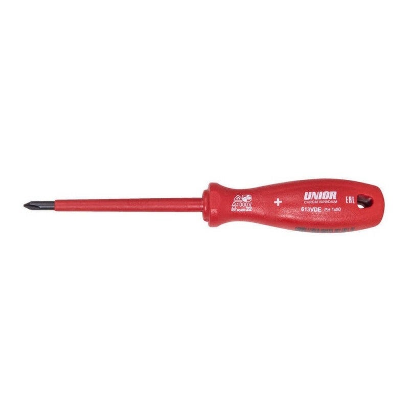 Witte 74062 - Tournevis Isolé Phillips Pro VDE (PH1X80) 4003955245683