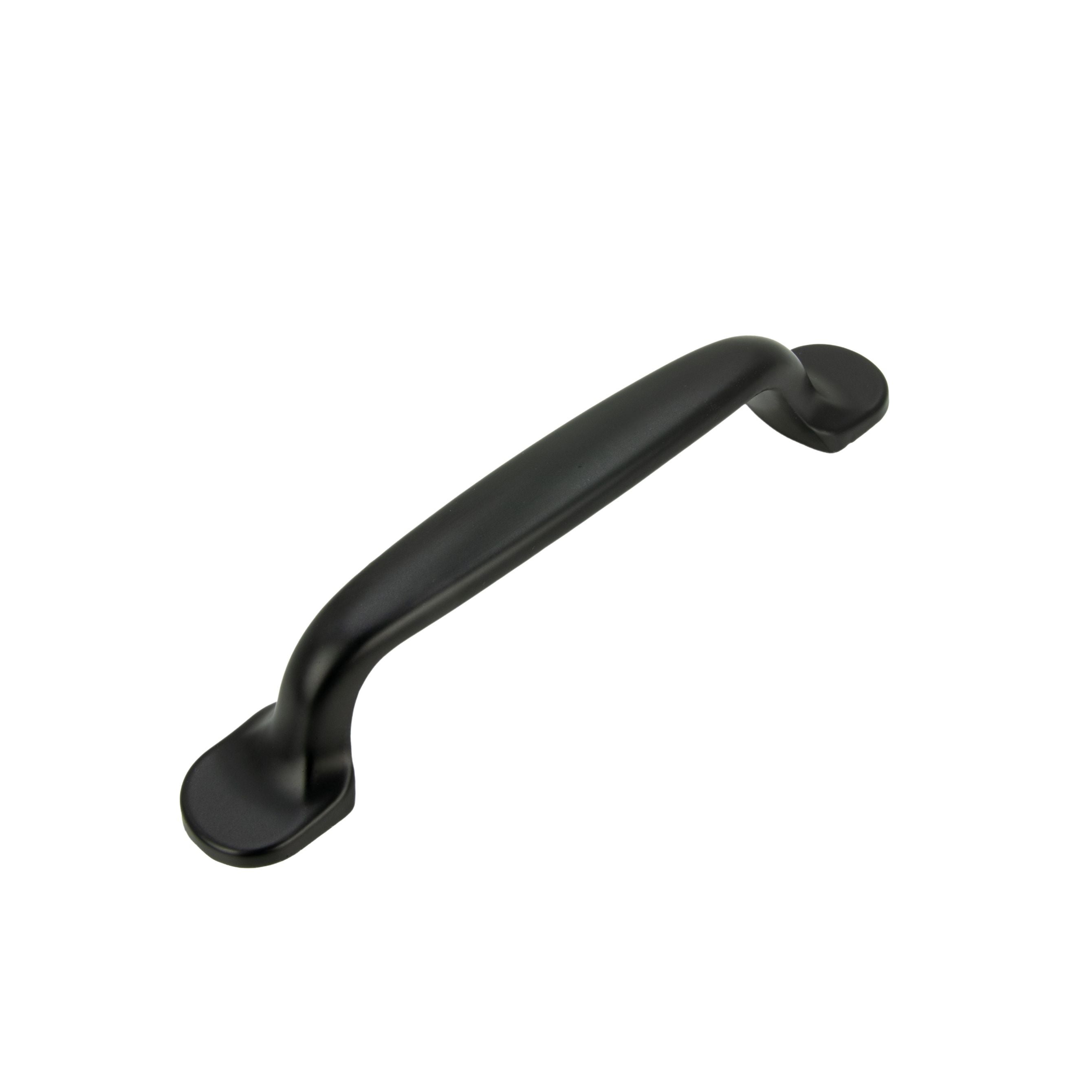 Uchwyt meblowy czarny 96 mm metalowy