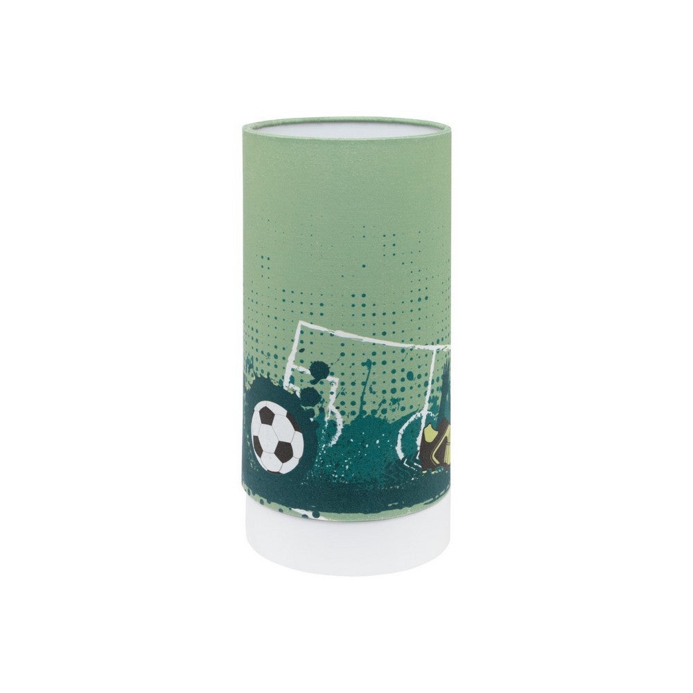Lámpara de sobremesa infantil led eglo tabara blanco luz cálida 6w