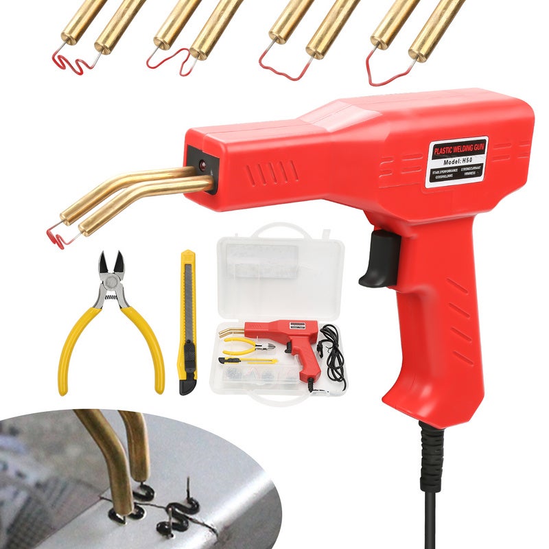 Agrafeuses à Chaud 50W/70W, Machine à Souder Les Plastiques, Soudeur Pour Plastique, Outils De Garage, Agrafe, Machine De Réparation En PVC, Agrafeuse, Outil De Soudage