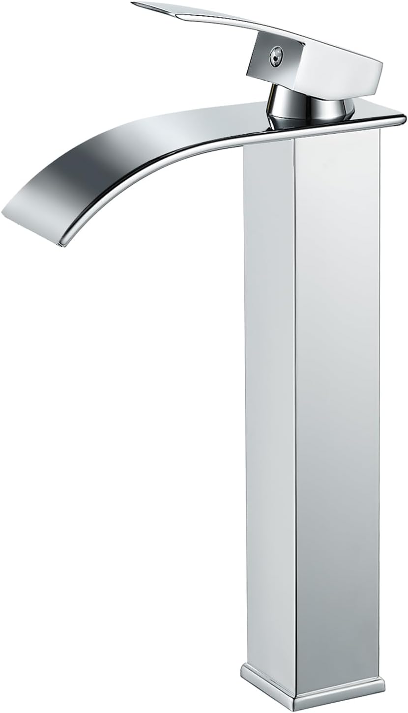 Bateria łazienkowa, ciepła i zimna woda, wysokość odpływu 232 mm, chromowane przyłącza G 3/8