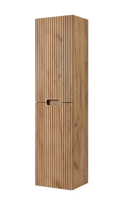 Szafka łazienkowa, dąb Craft, 35 x 136 x 27 cm