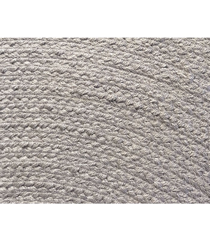 Alfombra Hamid Nansa Gris redonda para interior/exterior 120x120 - 5