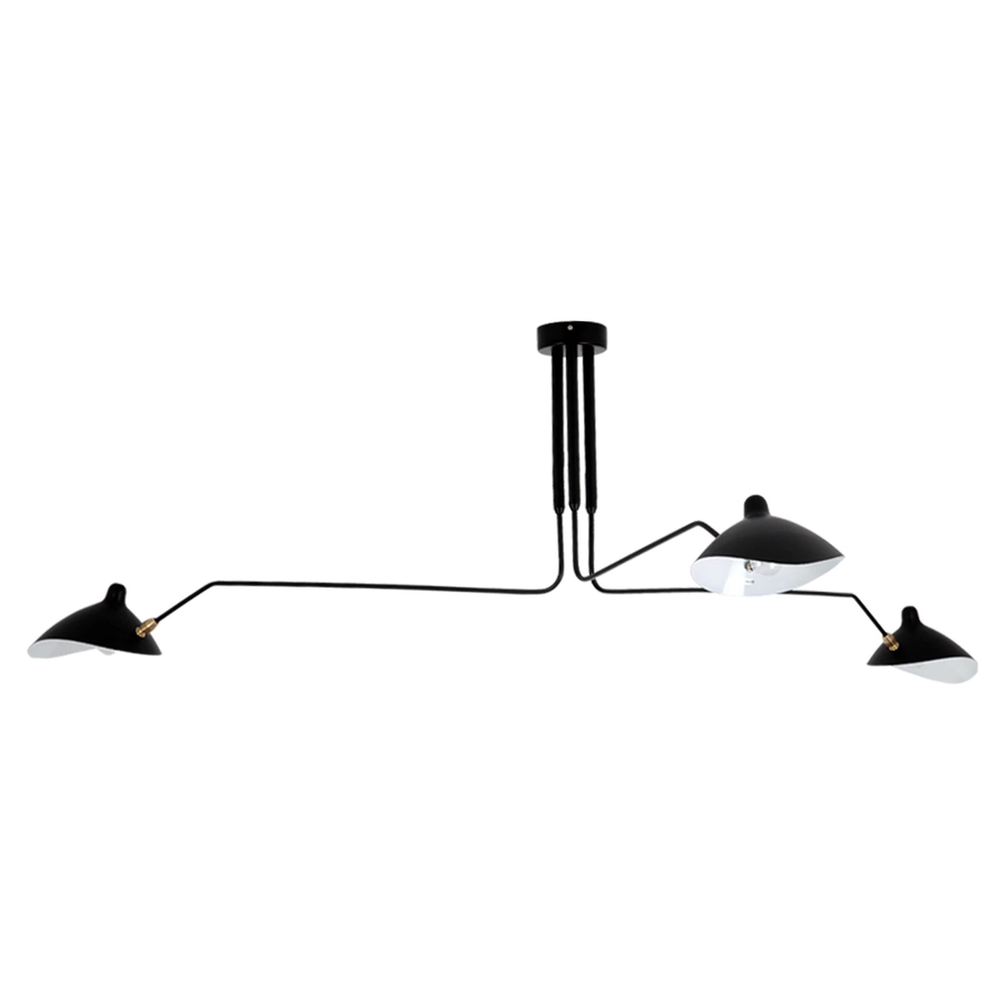 Lampa Sufitowa Toolight App569-3C Czarny