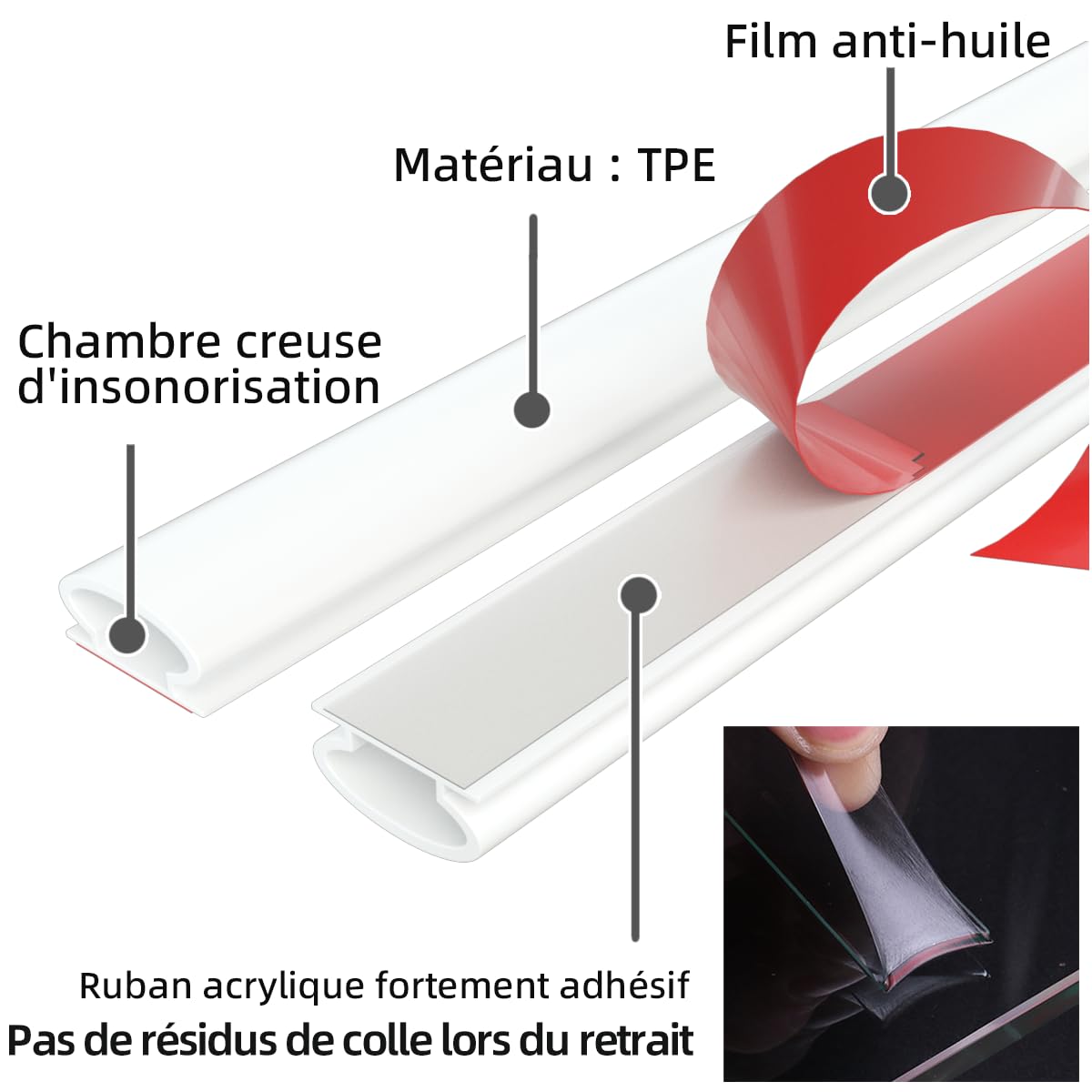 Joint Porte Fenetre Isolation Thermique et Phonique,Joint De Etancheite ...