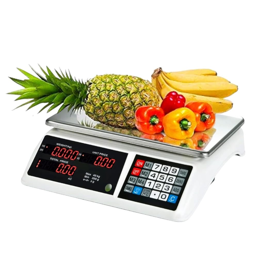 Báscula Digital Báscula Para Pesar Frutas Y Verduras Bascula
