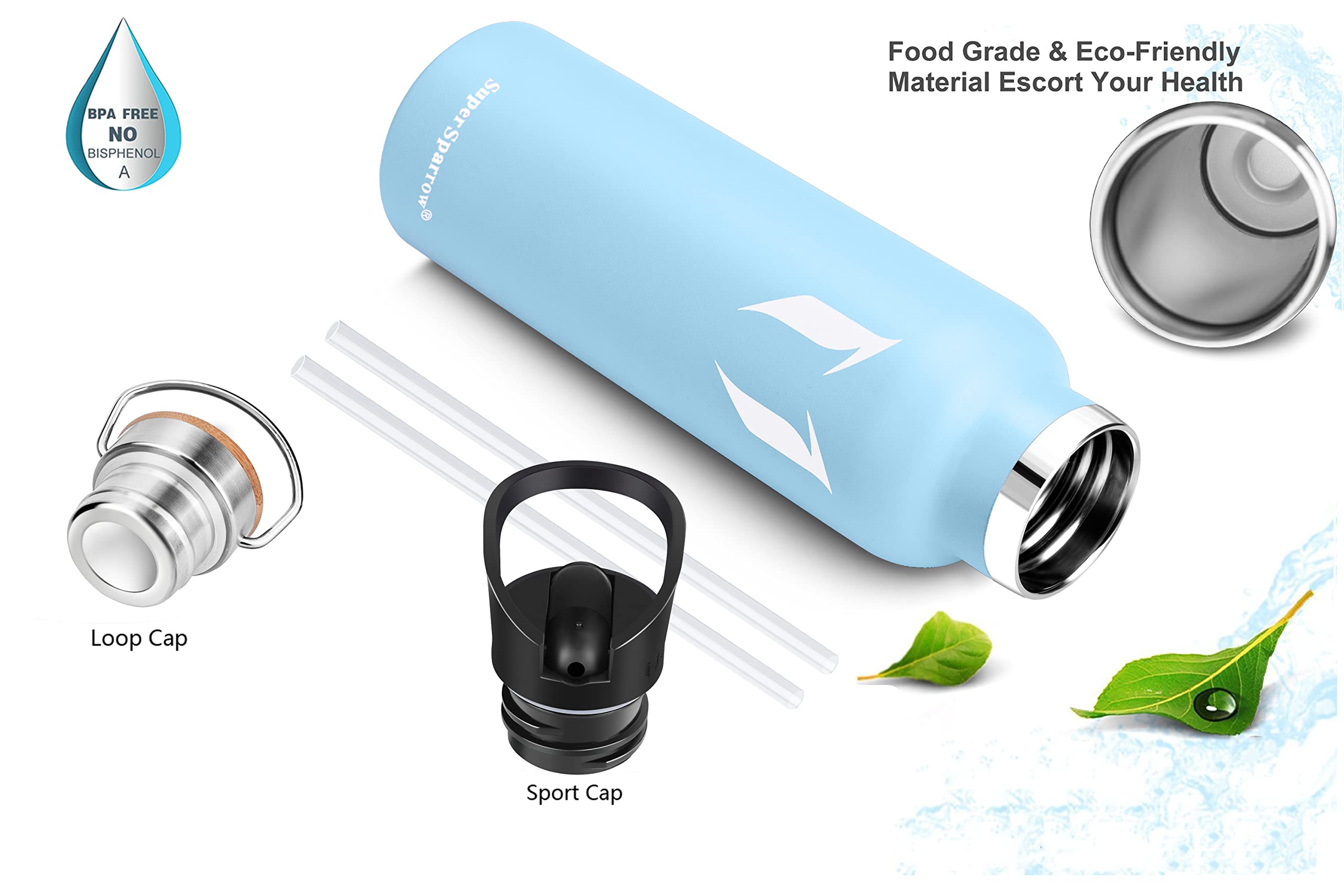 Borraccia Bambini 600 Ml Antiperdita Con Infusore Frutta – BPA Free