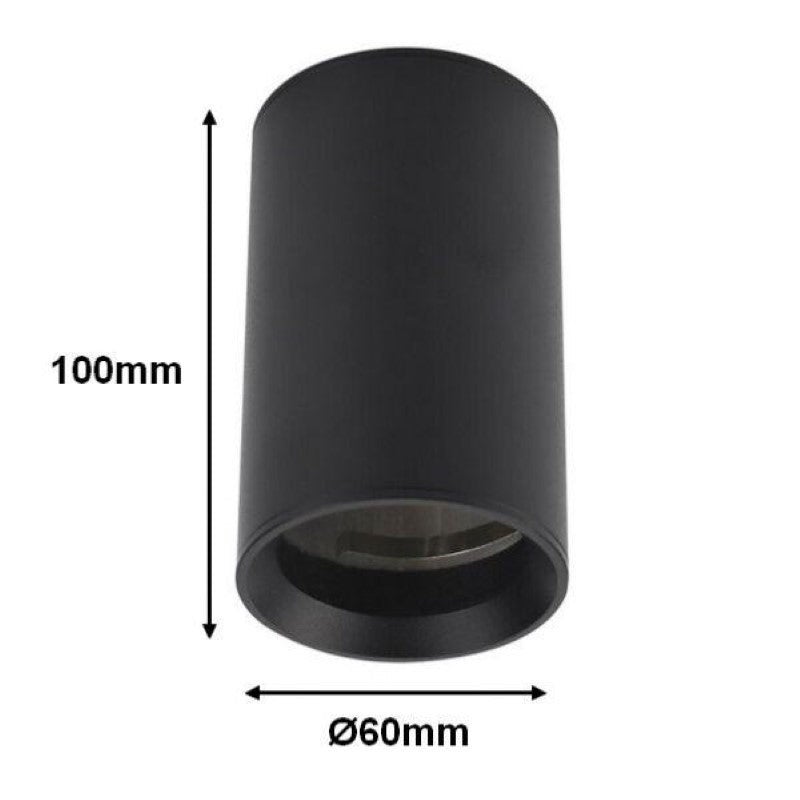 Spot LED en saillie NOIR pour ampoule GU10 - SILAMP - 3
