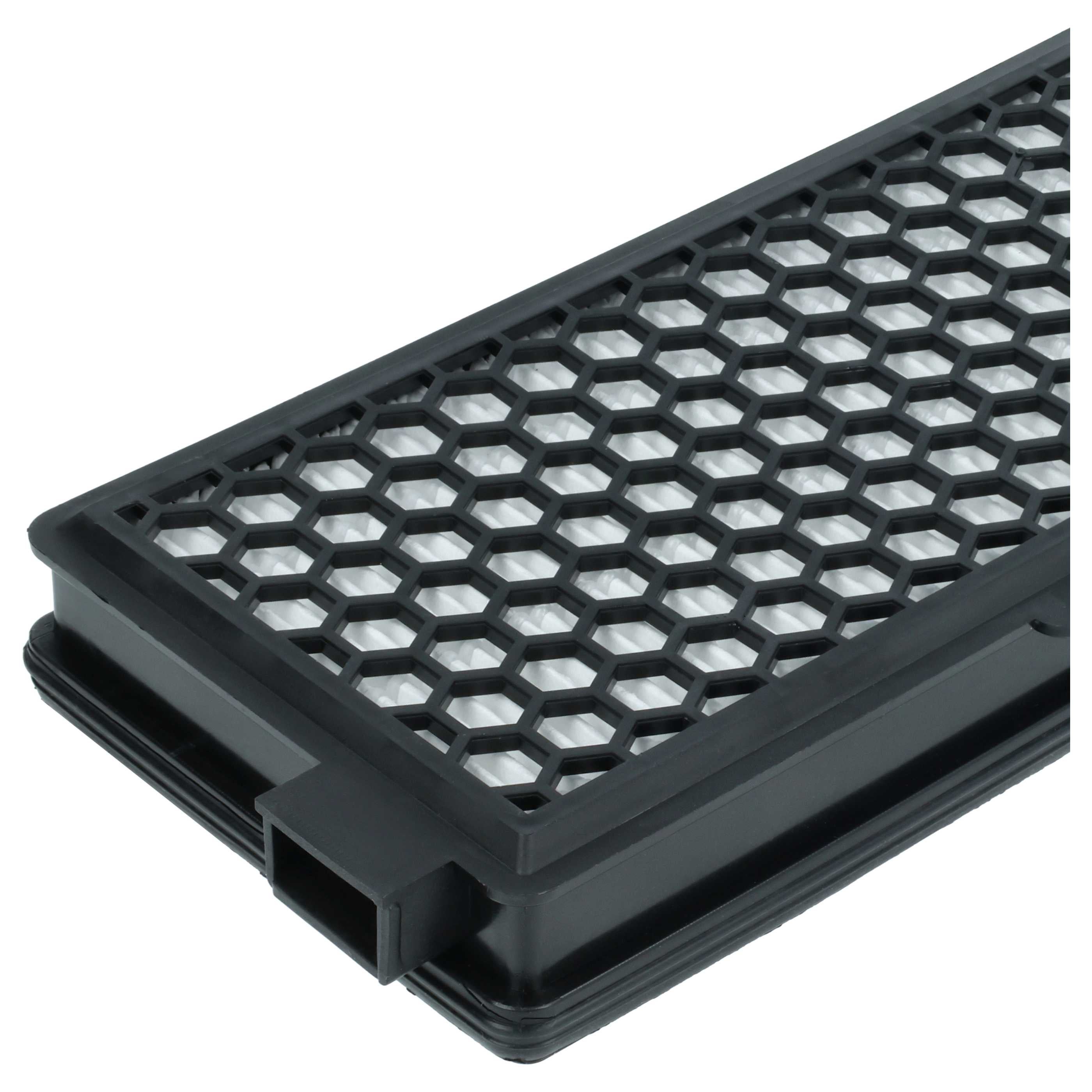 vhbw Filtre d'aspirateur compatible avec Miele Complete C3 Parquet EcoLine Plus, C3 Red Ecoline Plus aspirateur - Filtre HEPA contre les allergies - 4