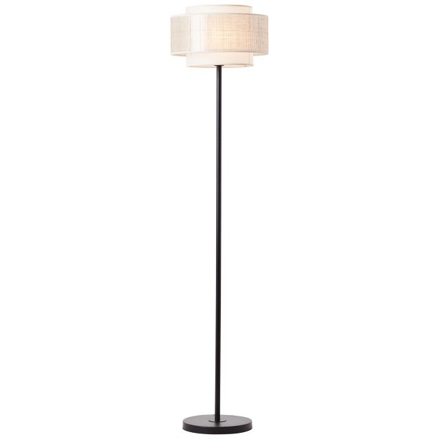 Brilliant Lamp Punto LED zewnętrzna lampa stołowa 26cm biały/czarny aluminium czarny