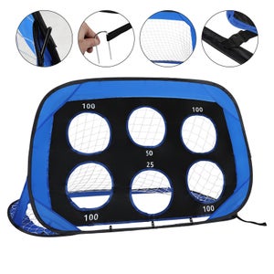 But De Football Pliable Pour Enfants - 60x45x45 Cm, Portable Avec Sac, Idéal Jardin Et Entraînement