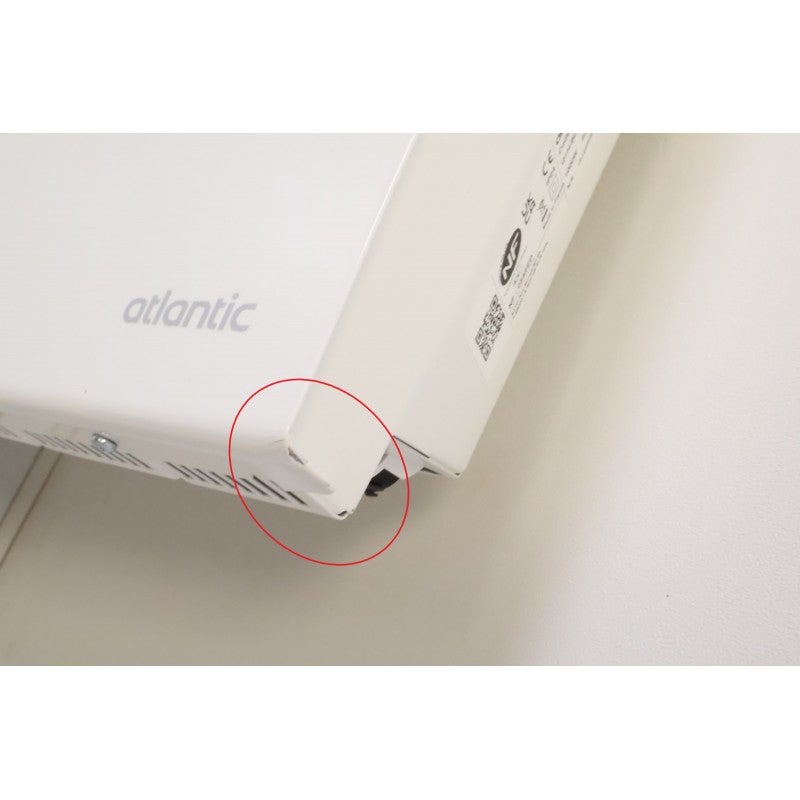 Radiateur digital Sokio horizontal 1000W blanc - ATLANTIC - 503109 - 6